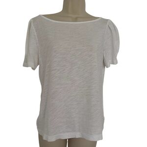 Dolan White Short Sleeve T-Shirt Casual Style, Sz M $98